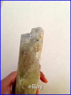 6030 carats big rare piece natural kunzite crystal from Afghanistan 11 Tall
