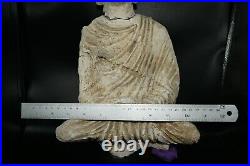 A Very Big Rare Ancient Buddhist Plaster Sculpture Idol 100% Authentic Old
