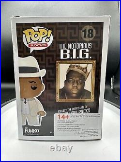 AUTHENTIC NOTORIOUS B. I. G. #18 Funko Pop! Vinyl Rocks Figure RARE GRAIL
