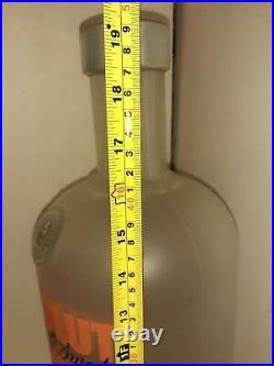 Absolut Vodka Mandrin 7 Liter BIG Bottle RARE EMPTY BOTTLE
