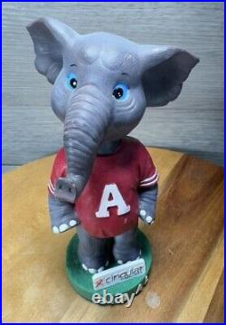 Alabama Crimson Tide Big Al Football Bobble Head Resin Figurine 7 Tall Rare