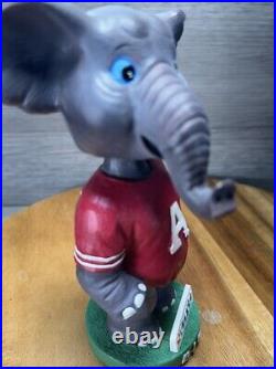 Alabama Crimson Tide Big Al Football Bobble Head Resin Figurine 7 Tall Rare