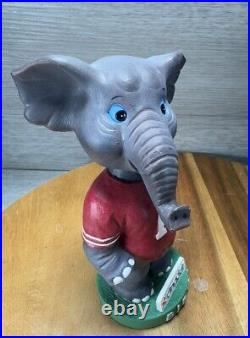 Alabama Crimson Tide Big Al Football Bobble Head Resin Figurine 7 Tall Rare