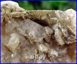 Amaing Big Two Generation Calcite Crystals with Rare Crystallization