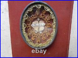 Ancient and rare big reliquary relic St. THEOPHILAE