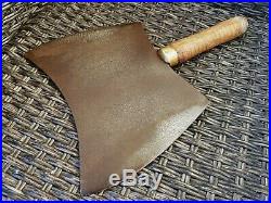 Antique 1890 F. Dick Very Rare BIG Double Edged Meat Cleaver Vintage & Rare Nr. 11