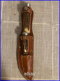 Anton Wingen Jr Solingen Hunting Knives Duo. Rare