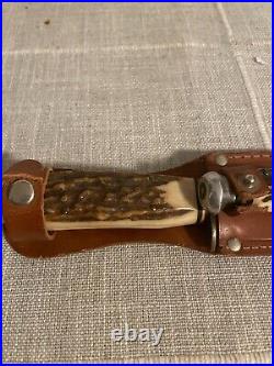 Anton Wingen Jr Solingen Hunting Knives Duo. Rare