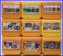 BIG Famiclone T. V. GAME Multi-Cart Collection 100 Cart FC/Famicom/NES/Dendy RARE