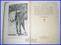 BIG GAME SHOOTING IN AFRICA VOL 14 RARE BOOK plates illusttration hunting 1951