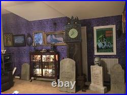 BIG Haunted Mansion lenticular Ghost Ship 6 images Disneyland Disney World RARE