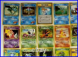 BIG Lot of 60 Japanese Pokemon Cards- Rare & Holos- Mixed Conditions- NICE