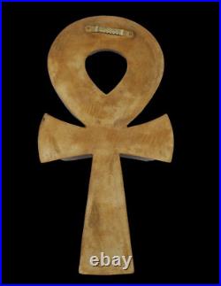 BIG RARE ANCIENT EGYPTIAN ANTIQUE TUT ANKH KEY Of Life with Isis and Horus Eye