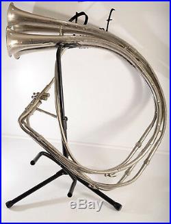 BIG Rare Vintage Top 4 Pipes Fanfare TrumpetValued Collectible InstrumentPromo