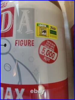 Baymax Big Hero 6 3 Liter Funko Soda Error Sticker Rare D23 Exclusive