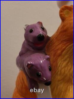 Bear in the Big Blue House bear & friends Cookie Jar RARE Disney Henson Plz Read