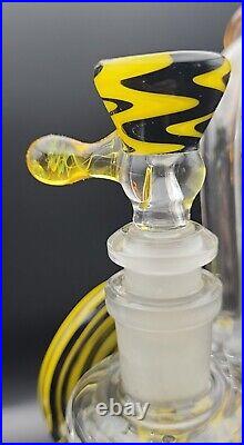 BeerGlass X Big Mike Collab Signed and Dated Wutang Forever Tobacco Bubbler RARE