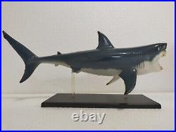 Big 13in Extremely Rare Shark 3D Model Jaws Marine Life Figure Art