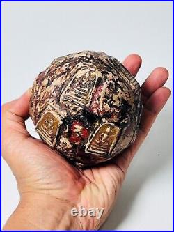 Big Ball embed 8 Phra Somdej Toh group Wat Phra Kaew temple amulet Super Rare