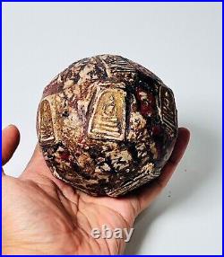 Big Ball embed 8 Phra Somdej Toh group Wat Phra Kaew temple amulet Super Rare