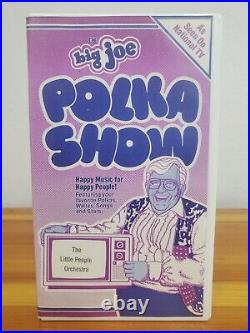 Big Joe Polka Show Happy music for Happy people RARE Collection VHS 18 tapes