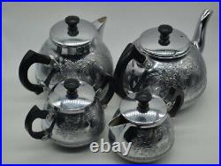 Big Metal AWARD TEA -COFFE SET 1967 SICKLE HAMMER Russian Soviet Rare