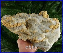 Big Quartz with very rare Calcite Crystallization, Crystal, Mineral, Natural Cry