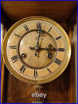 Big Rare Antique Junghans Wall Clock Regulator Clock