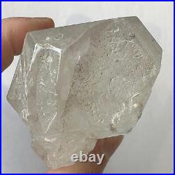 Big! Rare! Herkimer Diamond Crystal Moving Water Quicksand Droplet Enhydro 263g
