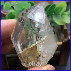 Big Rare Natural Clear Herkimer Diamond Crystal+moving Water quicksand Droplets