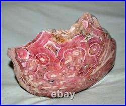 Big Rhodochrosite Stalactite cluster from Argentina rare 1.68 lbs
