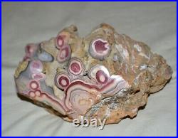 Big Rhodochrosite Stalactite cluster with eyes from Argentina rare large