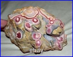 Big Rhodochrosite Stalactite cluster with eyes from Argentina rare large