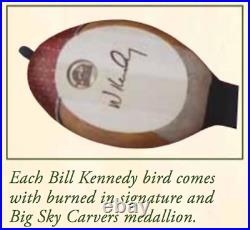 Big Sky Carvers Kennedy Duck Decoy New B5060024 Rare Bill Mallard Wood USA