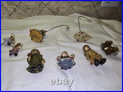 Big Sky Carvers Raggedytivity 8 Piece Nativity Set Raggedy Ann Andy RARE