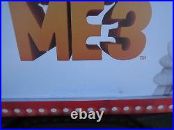 Big Toys R Us Despicable Me 3 Store Display Sign 48x28 Rare Geoffrey Minions