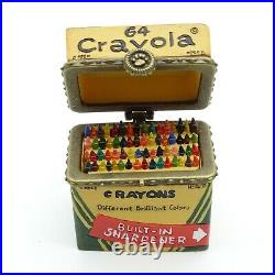 Boyds Bears Treasure Box 919126 Binney's Big Box of Crayons Crayola 1E Rare