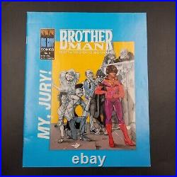 Brother Man Issues 1-9 Set 1991 Rare Dictator of Discipline Big City Comics