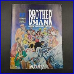 Brother Man Issues 1-9 Set 1991 Rare Dictator of Discipline Big City Comics
