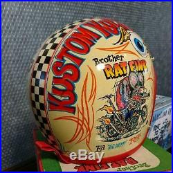 Buco Brother RAT FINK boo Jet Helmet Ed Big Daddy Roth New Classic Rare