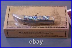 CASE 2007 ABALONE PEARL BIG PICK TINY TOOTHPICK Knife 840096 4 Blades VERY RARE