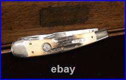 CASE XX USA 5251, NKCA STAG big banana trapper 5.25 closed knife RARE