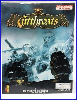 CUTTHROATS- PC Video Game BIG BOX Rare Collectible NEW SEALED