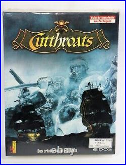 CUTTHROATS- PC Video Game BIG BOX Rare Collectible NEW SEALED