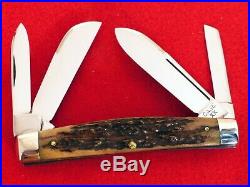 Case XX 1940-64 RARE LONG PULL mint STAG 5488 LP big 4.25 congress knife