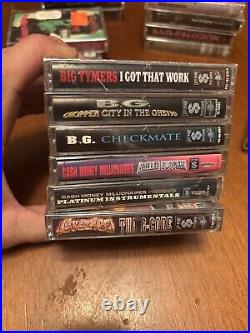 Cash Money Records Bg Juvenile Big Tymers Cassette Lot Sealed Rare