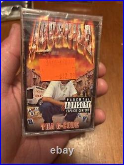 Cash Money Records Bg Juvenile Big Tymers Cassette Lot Sealed Rare