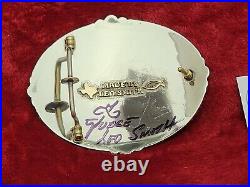 Champion Bull Rider Pro Rodeo Trophy Buckle? Big Timber Montana? 1980? Rare? 112