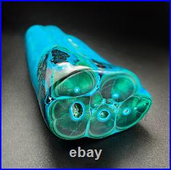 Chrysocolla Chatoyant Malachite Stalactite World Class Ultra Rare Big 6.25