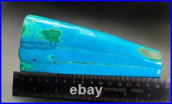 Chrysocolla Chatoyant Malachite Stalactite World Class Ultra Rare Big 6.25